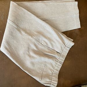 JJill linen stretch pants.